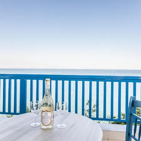 Navy Greece With Swimming Pool & Sea View Makrygialos